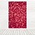 Painel Retangular Tecido Sublimado 3D Lantejoulas Vermelho 1,50x2,20 WRT-7061 - Imagem 1