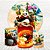 Painel Redondo e Capas Tecido Sublimado 3D Kung Fu Panda WKPC-3015 - Imagem 1