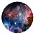 Painel Redondo Tecido Sublimado 3D Astronauta e Galáxia WRD-1103 - Imagem 1