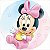 Painel Redondo Tecido Sublimado 3D Baby Disney WRD-3071 - Imagem 1