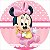 Painel Redondo Tecido Sublimado 3D Baby Disney WRD-3072 - Imagem 1