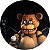 Painel Redondo Tecido Sublimado 3D Five Nights At Freddy's WRD-3642 - Imagem 1