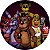 Painel Redondo Tecido Sublimado 3D Five Nights At Freddy's WRD-3643 - Imagem 1