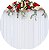 Painel Redondo Tecido Sublimado 3D Floral WRD-3248 - Imagem 1
