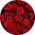 Painel Redondo Tecido Sublimado 3D Floral WRD-1901 - Imagem 1