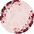 Painel Redondo Tecido Sublimado 3D Floral WRD-229 - Imagem 1