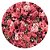 Painel Redondo Tecido Sublimado 3D Floral WRD-368 - Imagem 1