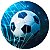 Painel Redondo Tecido Sublimado 3D Futebol e Bola WRD-927 - Imagem 1