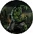 Painel Redondo Tecido Sublimado 3D Hulk WRD-679 - Imagem 1