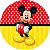 Painel Redondo Tecido Sublimado 3D Mickey WRD-1445 - Imagem 1