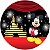 Painel Redondo Tecido Sublimado 3D Mickey WRD-616 - Imagem 1