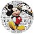Painel Redondo Tecido Sublimado 3D Mickey WRD-755 - Imagem 1