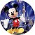 Painel Redondo Tecido Sublimado 3D Mickey WRD-954 - Imagem 1