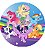 Painel Redondo Tecido Sublimado 3D My Little Pony WRD-2391 - Imagem 1