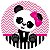 Painel Redondo Tecido Sublimado 3D Panda WRD-505 - Imagem 1