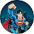 Painel Redondo Tecido Sublimado 3D Super Homem WRD-1262 - Imagem 1