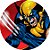Painel Redondo Tecido Sublimado 3D Wolverine WRD-3482 - Imagem 1