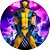 Painel Redondo Tecido Sublimado 3D Wolverine WRD-3483 - Imagem 1