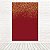 Painel Retangular Tecido Sublimado Vermelho Efeito Glitter Ouro 3D - 1,50 X 2,20 WRT-3018 - Imagem 1
