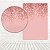 Kit Painéis Casadinho Tecido Sublimado 3D Glitter Rosa WPC-148 - Imagem 1