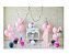 Fundo Fotográfico Tecido Sublimado Newborn 3D Balões e Bexigas 2,20x1,50 WFF-400 - Imagem 1
