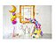 Fundo Fotográfico Tecido Sublimado Newborn 3D Balões e Bexigas 2,20x1,50 WFF-423 - Imagem 1