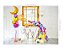 Fundo Fotográfico Tecido Sublimado Newborn 3D Balões e Bexigas 2,20x1,50 WFF-423 - Imagem 2