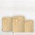 Trio de Capas Cilindros Tecido Sublimado Glitter Dourado WCC-128 - Imagem 1