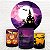 Painel Redondo e Capas Tecido Sublimado Halloween WKPC-107 - Imagem 1