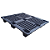 Eco Pallet Plástico Vazado 1000x1200x150mm - Imagem 3