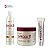 Kit Shock3 500ml + Blindagem 500g + Pomada - Nutra Hair - Imagem 1