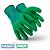 LUVA TRICOTADA BANHO LATEX CORRUGADO SS1009 VERDE  - SUPER SAFETY - Imagem 3