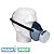 RESPIRADOR SEMI FACIAL COM CARTUCHO VO GA - AIR SAN - Imagem 1