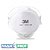 Respirador Descartável Aura 9320+BR Branco - 3M - Imagem 1