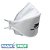 Respirador Descartável Aura 9320+BR Branco - 3M - Imagem 2