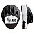 PAR MANOPLA LUVA DE FOCO RÁPIDA 20CM - PRETO COM BRANCO - PULSER - Imagem 1