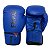 Luva de Boxe / Muay Thai 12oz Sintético Tradicional - Azul com Preto - Fheras - Imagem 3