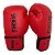 Luva de Boxe / Muay Thai 14oz Sintético Tradicional - Vermelho com Preto - Fheras - Imagem 1