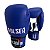 Luva de Boxe / Muay Thai 10oz Couro Legitimo - Azul com Branco Profissional - Pulser - Imagem 2