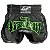 SHORT FIGHT MUAY THAI - FLAG VERDE NEON - GO FIGHT - Imagem 1