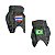 SHORT FIGHT MUAY THAI - FLAG VERDE NEON - GO FIGHT - Imagem 2