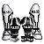 SUPER KIT LUVA 12OZ + CANELEIRA M/30MM + BANDAGEM + BUCAL - BRANCO PRETO IRON - PULSER - Imagem 1
