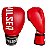 SUPER KIT LUVA 12OZ + CANELEIRA M/30MM + BANDAGEM + BUCAL - VERMELHO BRANCO MINIMAL - PULSER - Imagem 2