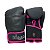 KIT LUVA 10OZ + BANDAGEM + BUCAL BLACK LINE - PRETO COM ROSA - NAJA - Imagem 4