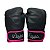 KIT LUVA 10OZ + BANDAGEM + BUCAL BLACK LINE - PRETO COM ROSA - NAJA - Imagem 2