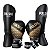 KIT LUVA 16OZ + CANELEIRA M/20MM + BANDAGEM + BUCAL - PRETO DOURADO HEXA - PULSER - Imagem 1