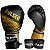 KIT LUVA 14OZ + BANDAGEM + BUCAL - PRETO DOURADO HEXA - PULSER - Imagem 1