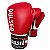 LUVA 12OZ PU - VERMELHO COM BRANCO MINIMAL ADOMA - PULSER - Imagem 4