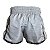 SHORT FIGHT MUAY THAI - BASIC SILVER - PRALUTA - Imagem 3