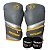 KIT LUVA 10OZ + BANDAGEM ELITE - CINZA COM AMARELO  - PRETORIAN - Imagem 1